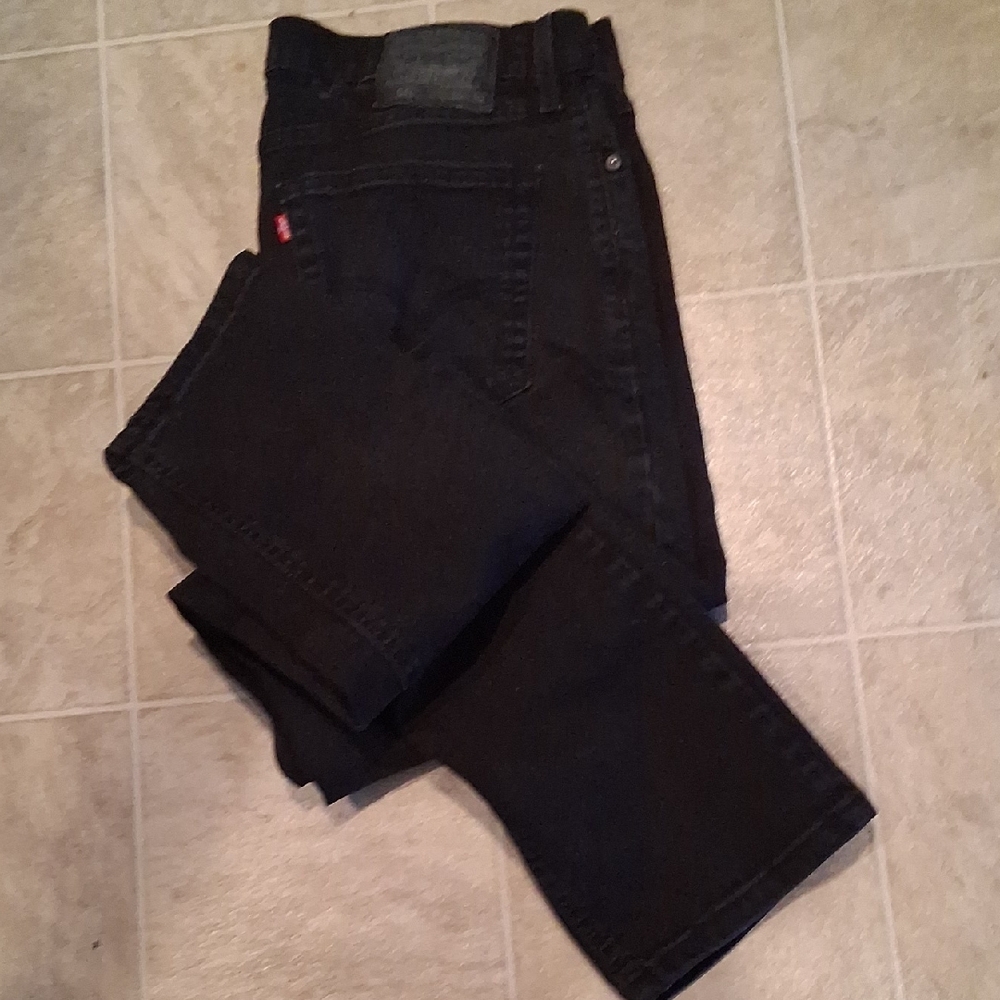 Men's BLACK LEVI'S 541 W35 L32